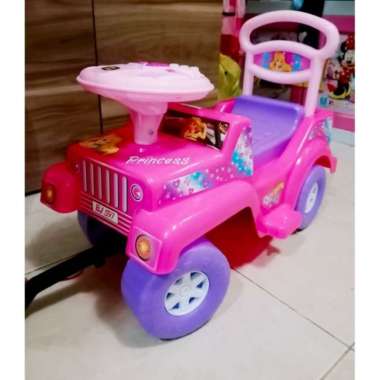 Kido SHP Cars BJ 597 Ride-On Toys - Ungu putih