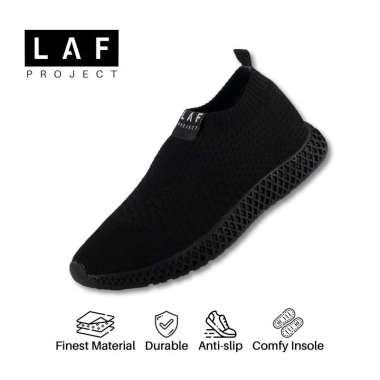 LAF Project Max V.1 Sepatu Pria 43 01 Full Black