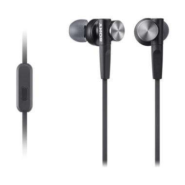 SONY MDR - XB55AP/B Earphone - Black Black