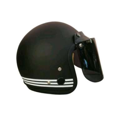 Helm Bogo / Helm Retro / Helm ANT Line + Kaca Datar