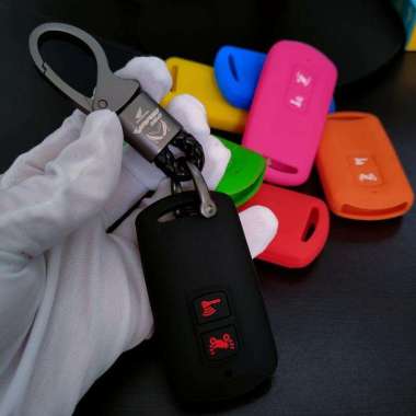 Gantungan Kunci Keyless Remote Motor Honda Vario 150 Logo Gantungan saja Grey