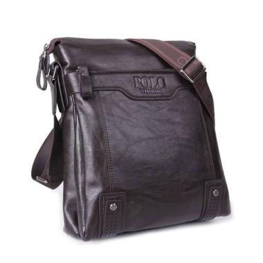 POLO Kulit PU Tas Selempang Pria