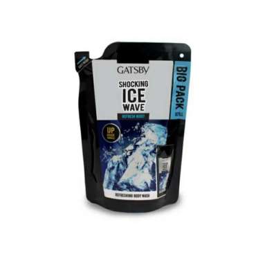 GATSBY Refreshing Sabun Mandi Cair [500 mL/ Kemasan Refill] -