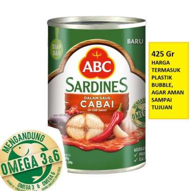 SARDEN ABC CABAI - ABC SARDEN SAUS 425 GR