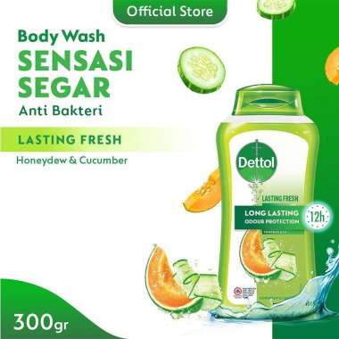 Promo Harga Dettol Body Wash Lasting Fresh 300 ml - Blibli
