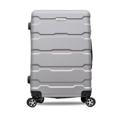 Polo City 071 Tas Koper Hardcase [20 Inch] Platinum Silver