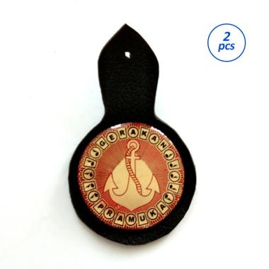 Mulyocreative Pimpinan Saka Bahari Pramuka Tingkat Daerah Lencana Ignisia [2 Pcs] kombinasi hitam me