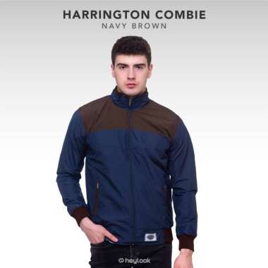 HEYLOOK Official - Jaket Pria Waterproof Jaket Harrington Combie Pria Jaket Taslan Anti Air Distro -