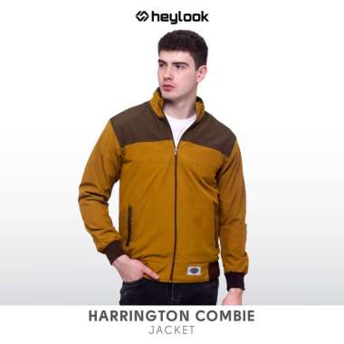 HEYLOOK Official - Jaket Pria Waterproof Jaket Harrington Combie Pria Jaket Taslan Anti Air Distro -