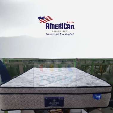 Springbed [AMERICAN PILLO] Type DIAMOND COMFORTOP 180 x 200 Coklat