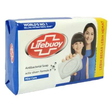 Promo Harga Lifebuoy Bar Soap Mild Care 110 gr - Blibli