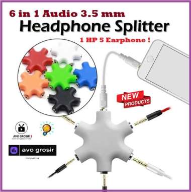 Harga 3 5mm Jack Multi Splitter Terbaru 