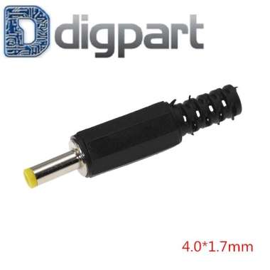 Jack DC Power Adapter plug 4.0 x 1.7mm DC Plug Connector Male Plug Orange Pi