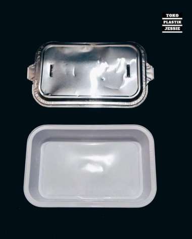 aluminium foil tray cup AX-350 + tutup