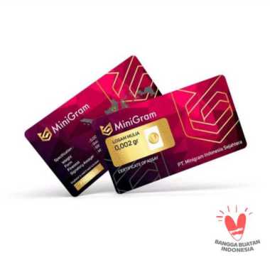 Free Emas Mini 0,005 gram Emas 24 Karat Minigram Rp999 ...