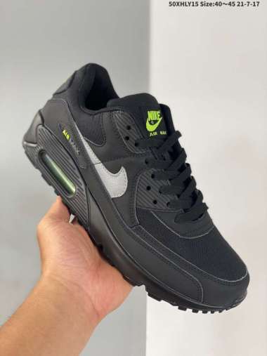 nike air max 90 full leather black