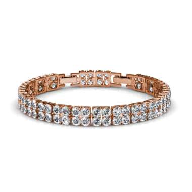 Glamour Bracelet - Gelang Crystal by Her Jewellery Rose Gold