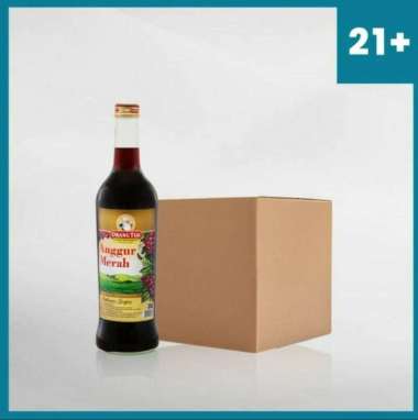 Anggur Merah Gold Orang Tua 1 Dus 12 btl [620 mL]
