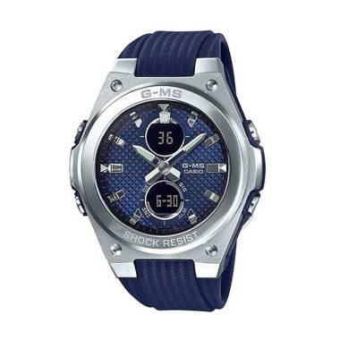 CASIO Baby-G G-MS Japan Series MSG-C100 Tough Solar Jam Tangan Wanita [Original] Silver / Navy Blue