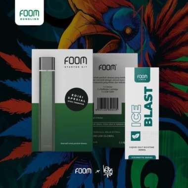 FOOM Special Edition Midnight Green x Visual Art by @herzven RED MILD
