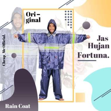 JAS HUJAN Setelan Elmondo Fortuna Jaket Celana 912