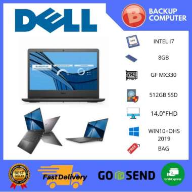 DELL Vostro 3400 / Core i7 1165G7 8GB 512GB SSD GF MX330-2GB W10 OHS