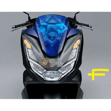 Stiker Visor PCX 160 2021 Superman F