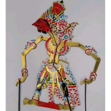 WAYANG BALADEWA BOLODEWO WAYANG KULIT KERTAS MAINAN ANAK HIASAN DINDING