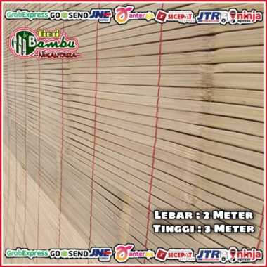 Tirai bambu Ati Size Lebar 2m x Tinggi 3m