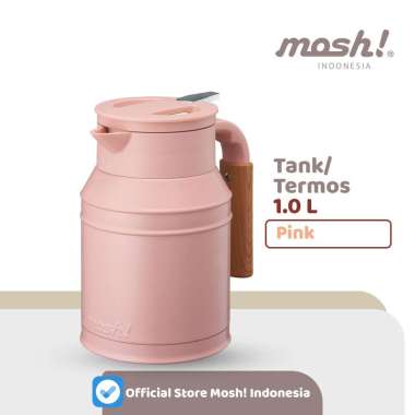 Mosh Termos - Water Flask Teko Stainless Steel 1.0 L - PINK