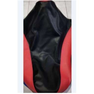 KULIT JOK MODEL XEON/sarung jok motor variasi warna samping BISA DI PASANG DI JOK MATIC &BEBEK nmax/