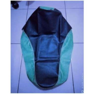 KULIT JOK MODEL XEON/sarung jok motor variasi warna samping BISA DI PASANG DI JOK MATIC &BEBEK nmax/
