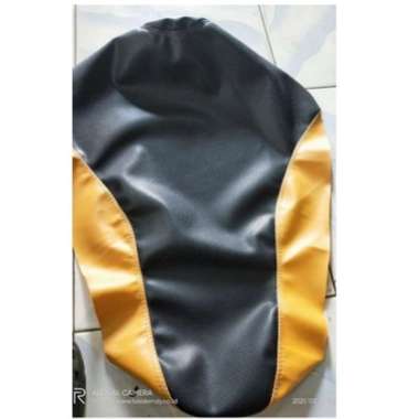 KULIT JOK MODEL XEON/sarung jok motor variasi warna samping BISA DI PASANG DI JOK MATIC &BEBEK nmax/