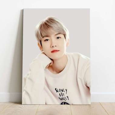 Poster EXO Korea Selatan boygroup Baekhyun Chen Chanyeol Wallpaper Photoshot Dekorasi Murah Meriah