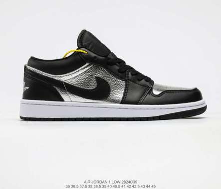 Jual Air Jordan 1 Low Silver Toe 