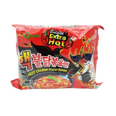 Promo Harga Samyang Hot Chicken Ramen Extra Hot 140 gr - Blibli