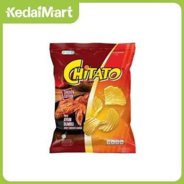 Promo Harga Chitato Snack Potato Chips Ayam Bumbu Spicy Chicken 68 gr - Blibli