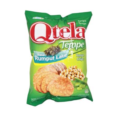 Promo Harga Qtela Keripik Tempe Rumput Laut 55 gr - Blibli