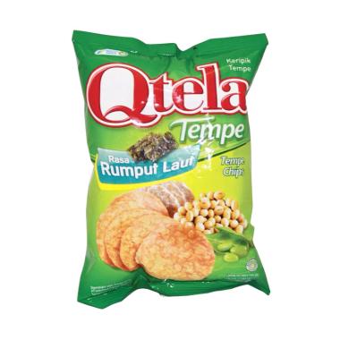 Promo Harga Qtela Keripik Tempe Rumput Laut 55 gr - Blibli