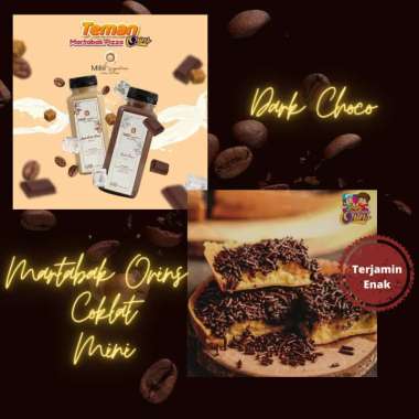 Martabak Pizza Orins Manis Topping Coklat & Dark Choco 250ml Sedang