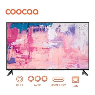 Coocaa 42S3G Led Tv 42 Inch Full Hd Smart Android 9 Wifi Netflix