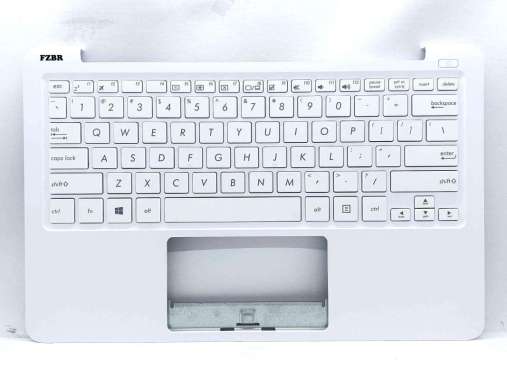 Keyboard untuk Laptop ASUS E202SA TopCase (Putih)