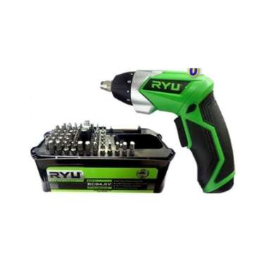 RYU MESIN BOR OBENG BATERAI 4.8 V USB CORDLESS SCREWDRIVER 4.8V ORIGINAL 100 %