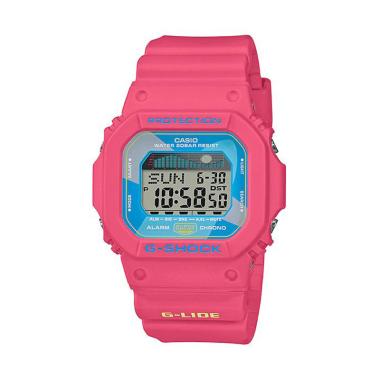 CASIO G-SHOCK  G-Lide Surf Fashion Series Jam Tangan Pria [Original] Pink