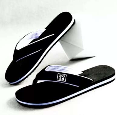 Sandal Pria & Wanita Distro Terbaru 39 plat putih