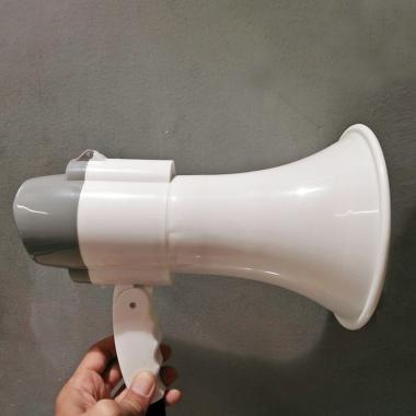 Krisbow Megaphone Pengeras Suara [10 W] PUTIH ABU