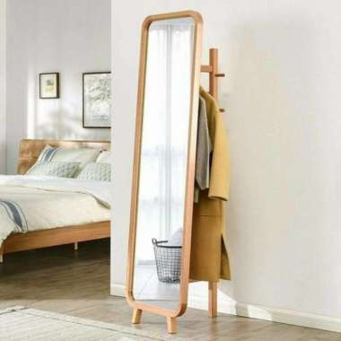 Promo Cermin Badan Standing Mirror Cermin Lantai 180x80 Kayu Jati Solid Diskon 3% Di Seller Jeparapurba Furniture - Pekalongan, Kab. Jepara | Blibli