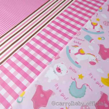 Add wrapping papper for girls Unicorn pink