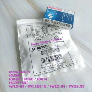 BOSCH GWS 20-180 Carbon Brush Arang Bostel CB Gerinda Grinder 7"