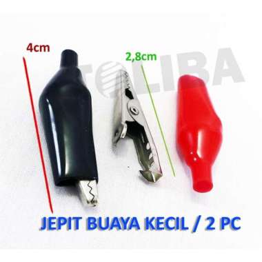 capit buaya kecil / jepit buaya kecil / jepit aki kecil set